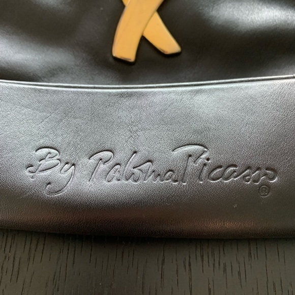 Vintage Paloma Picasso Black Leather Bag - Picture 8 of 8